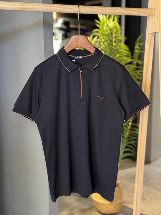 Zegna Polo Zipped Shirt 4 colors