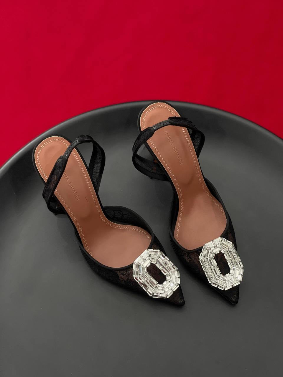 Amina Muaddi Heels 3 colors