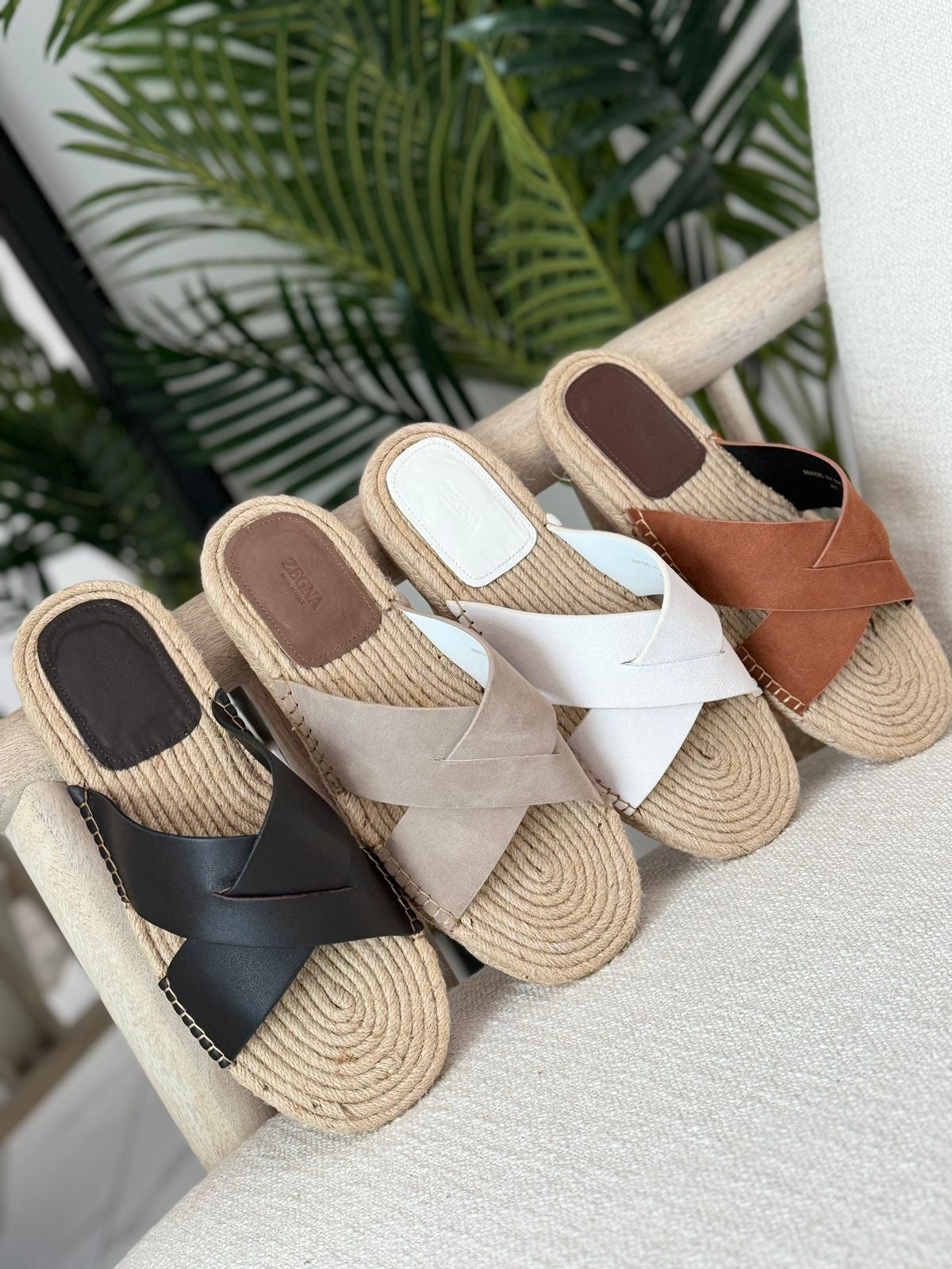 Zegna Slippers 4 colors