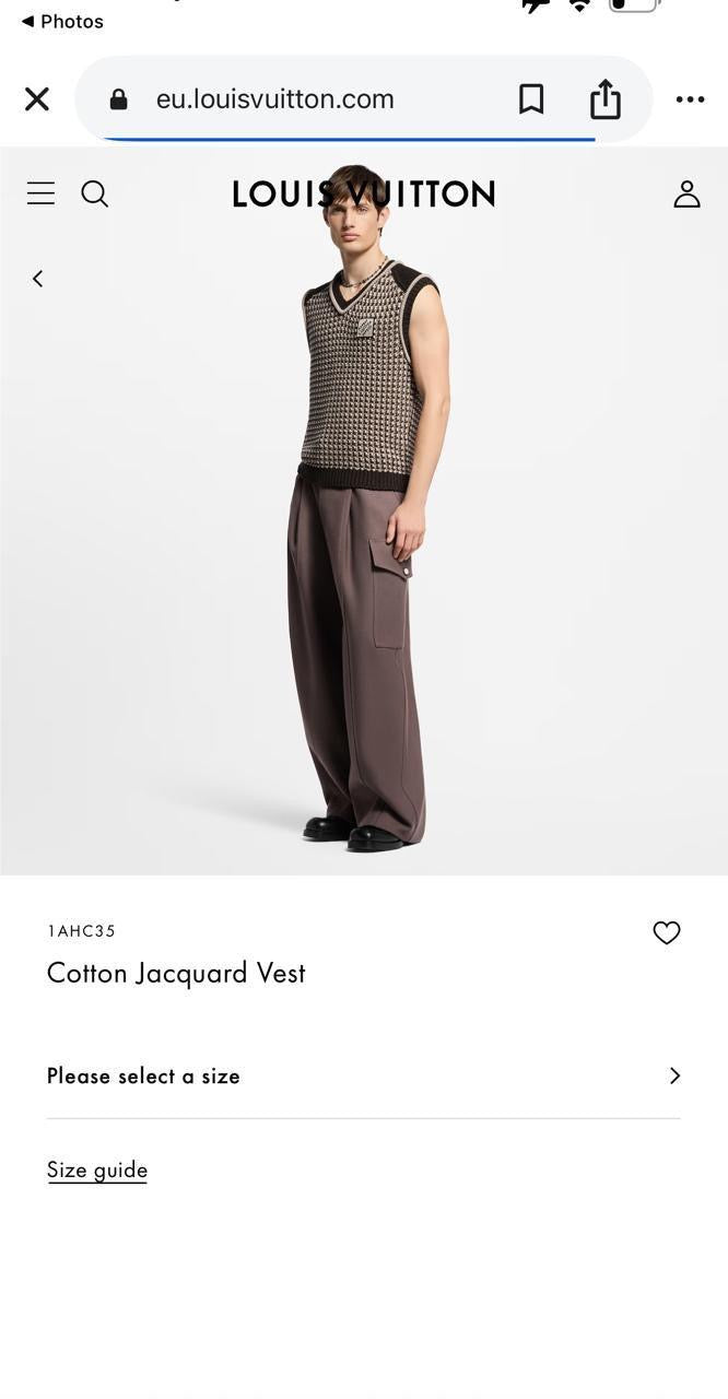Louis Vuitton Cotton Vest