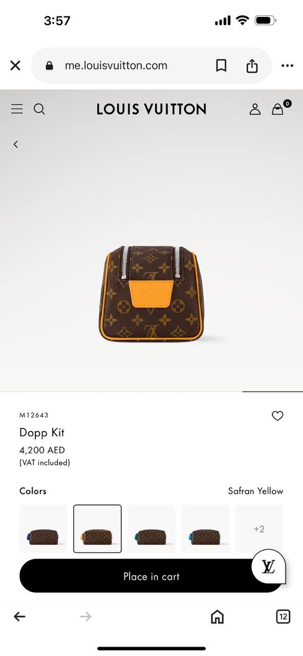Louis Vuittin Pouch (VIP Quality) 3 colors