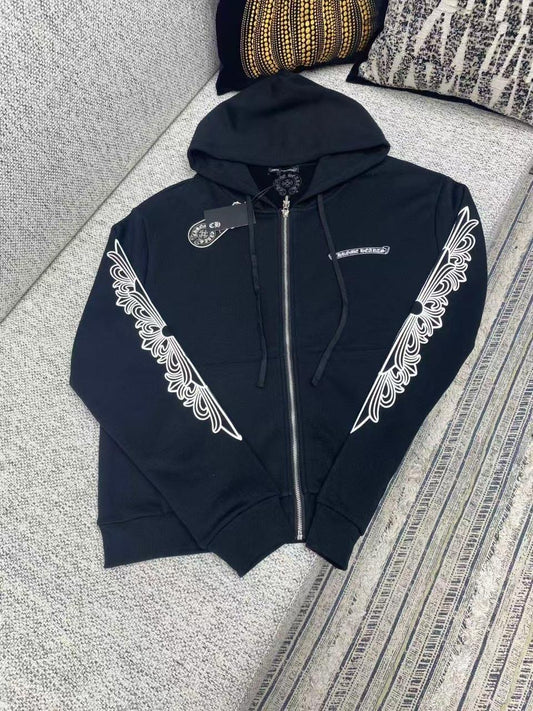 Chrome Hearts Zipped Hoodie