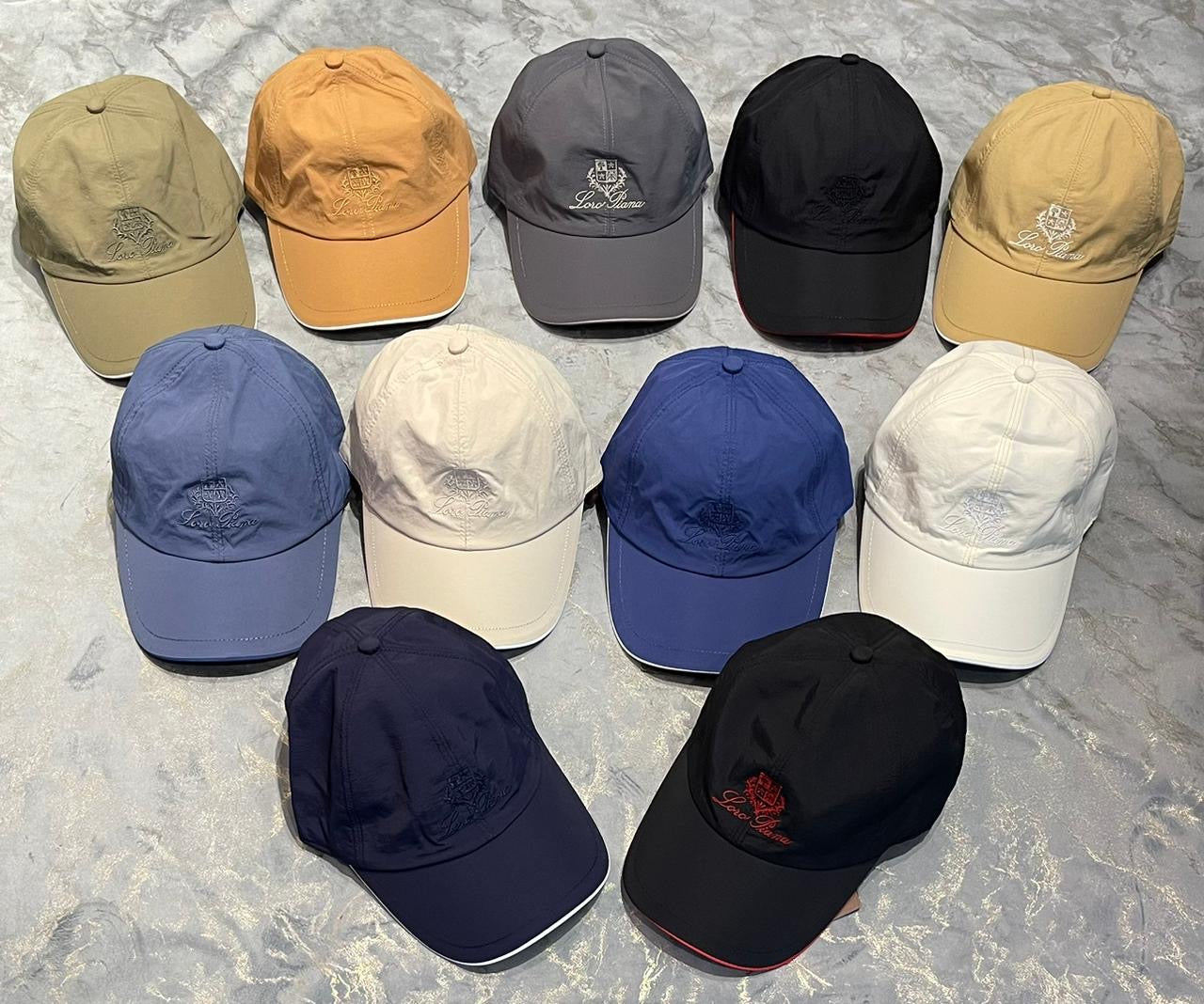 Loro Piana Caps 6 colors