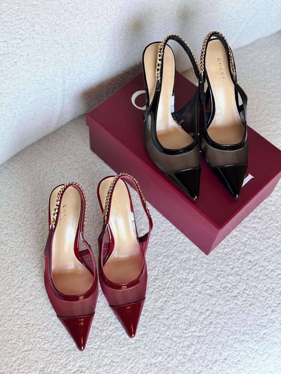 Gucci Heels 2 colors