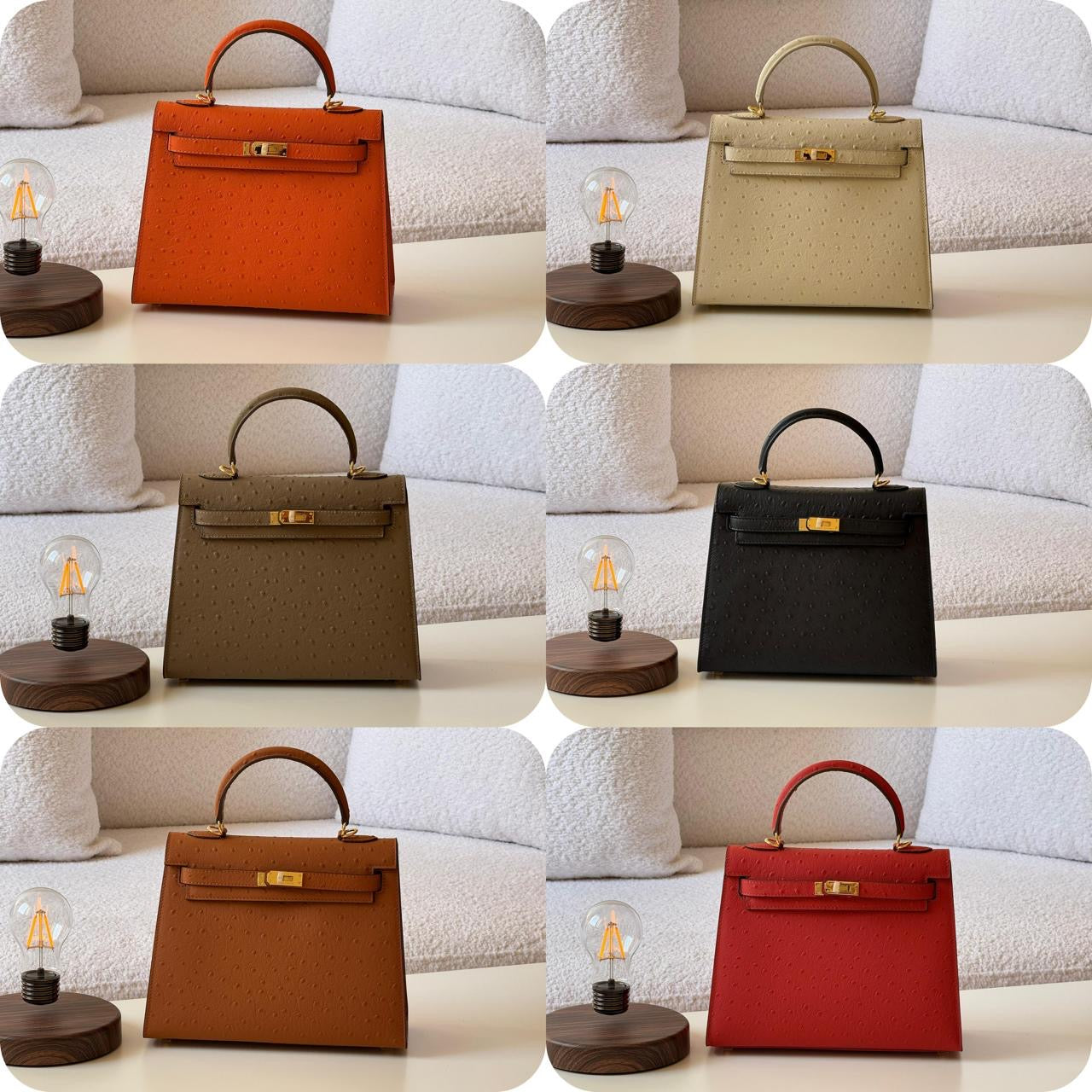 Hermes Kelly Epsom Sling Bag 6 colors