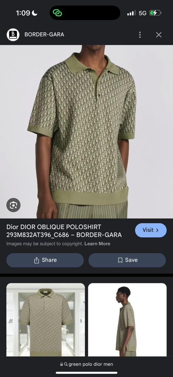 Dior Polo Shirt