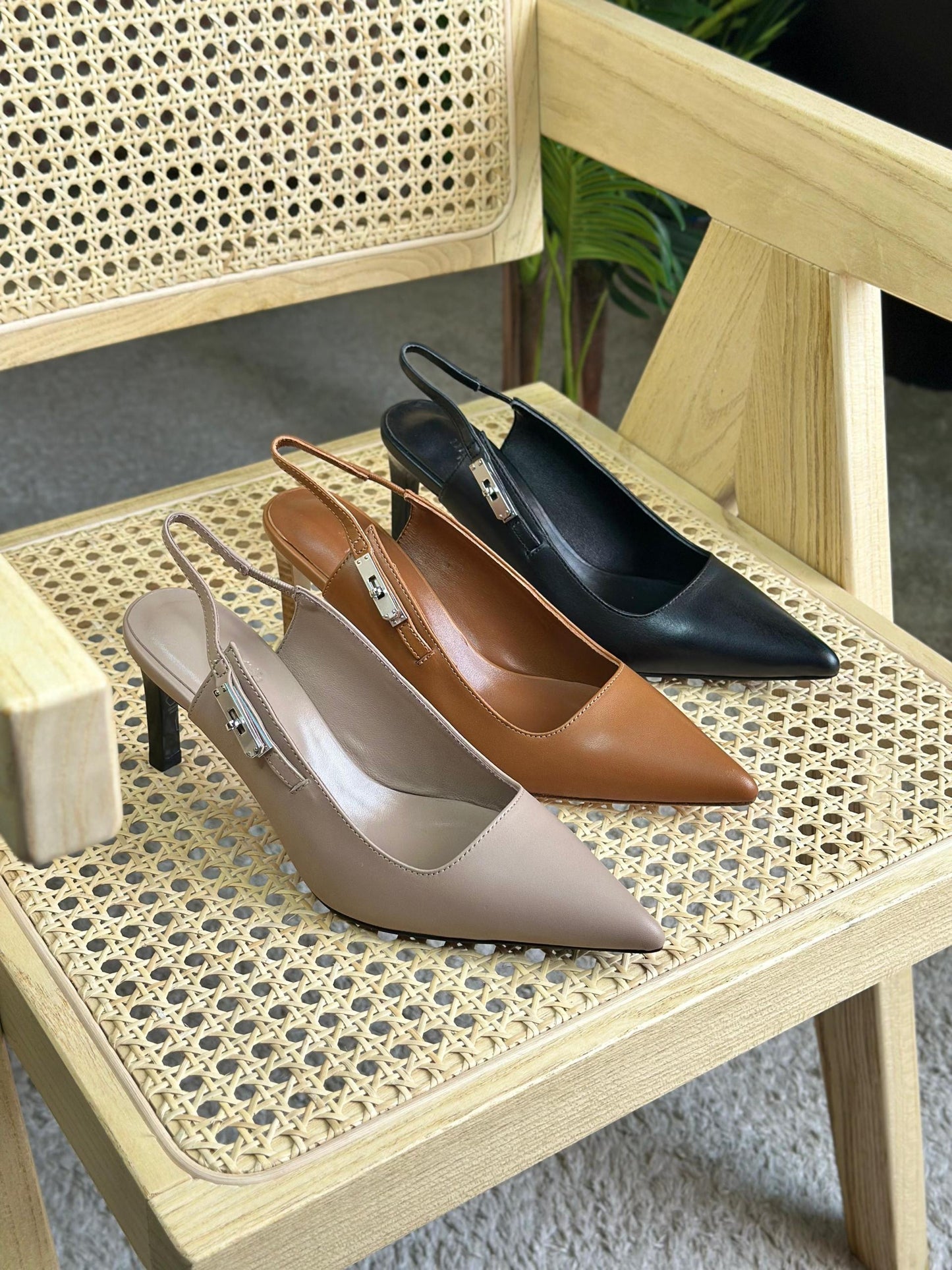 Hermes Lover 80 Pump Heels