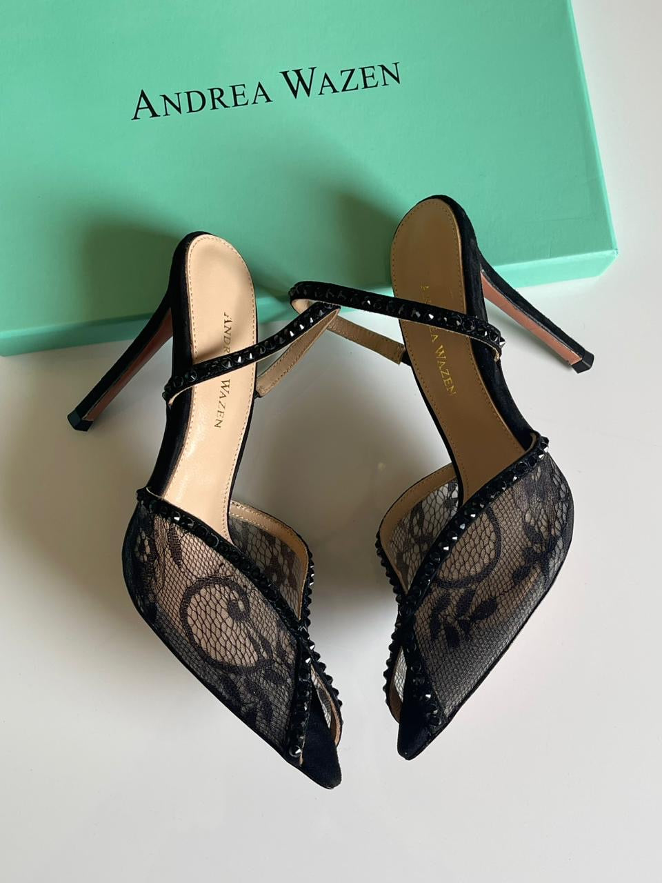 Andrea Wazen Heels 4 colors