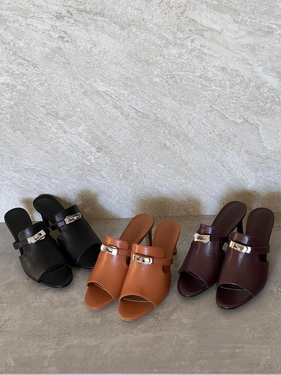 Hermes Heels 3 colors
