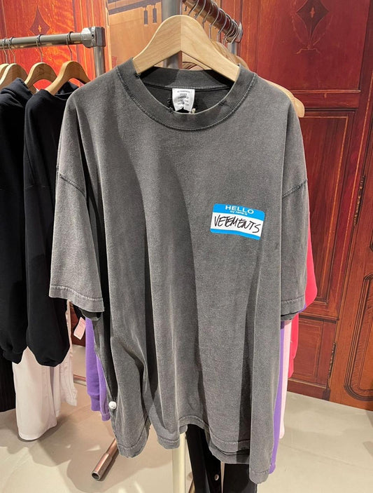 Vetements Washed T-Shirt