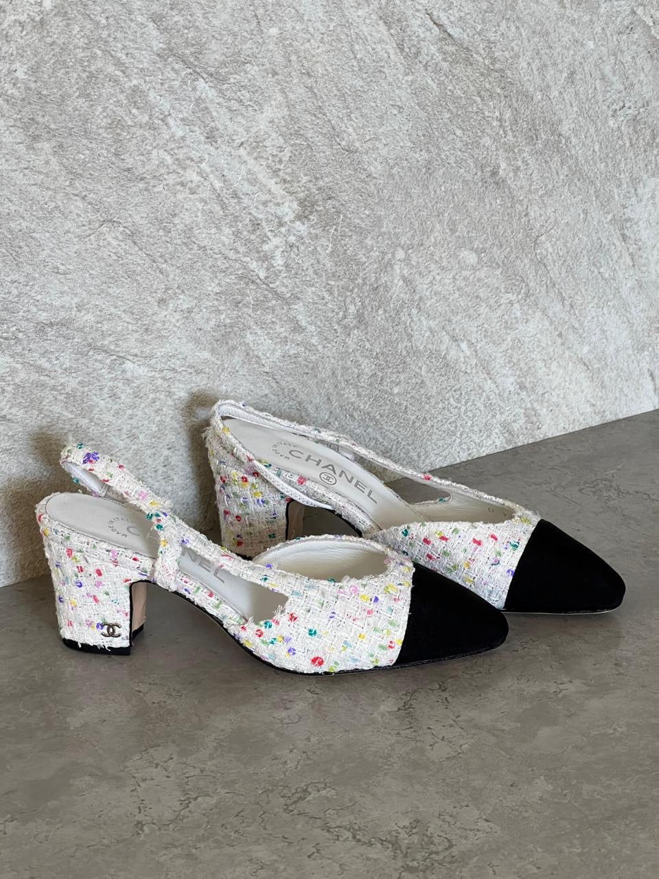 Chanel Heels 3 Colors