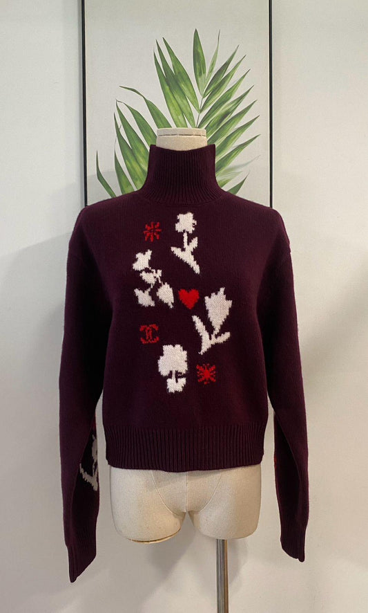 Chanel High Neck Sweaters