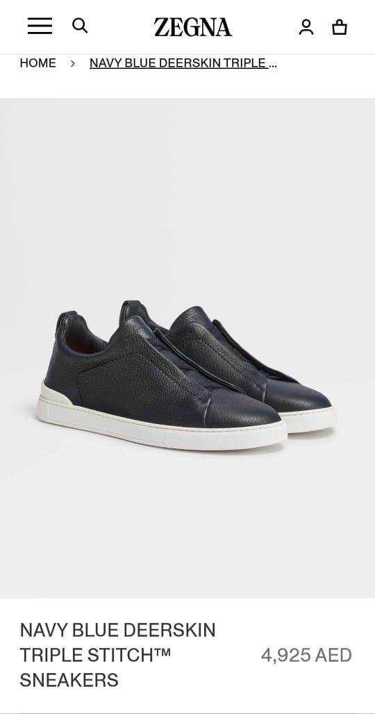 Zegna Sneakers 3 colors