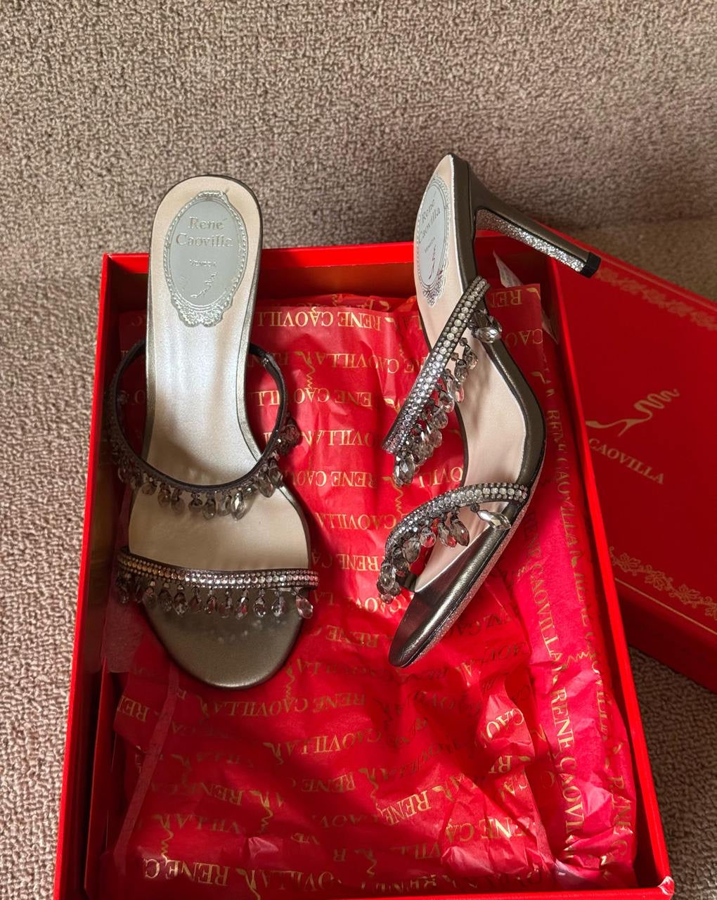 Rene Cavilla Heels 3 colors