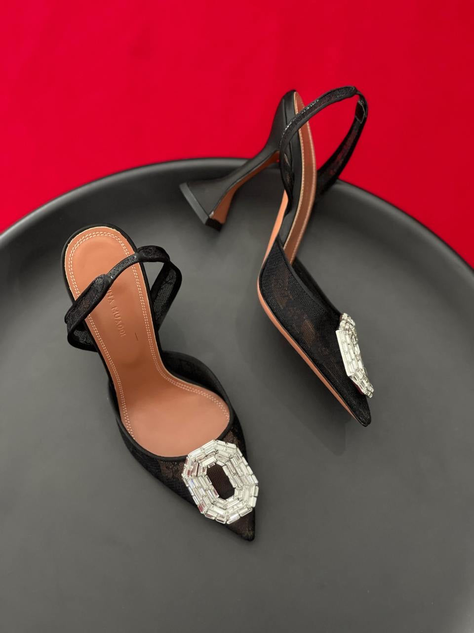 Amina Muaddi Heels 3 colors