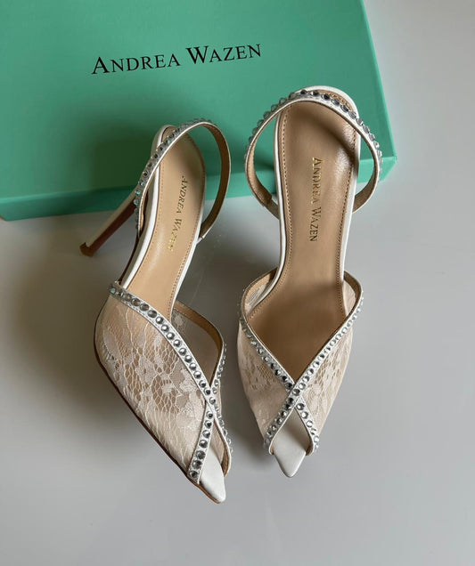 Andrea Wazen Heels 4 colors