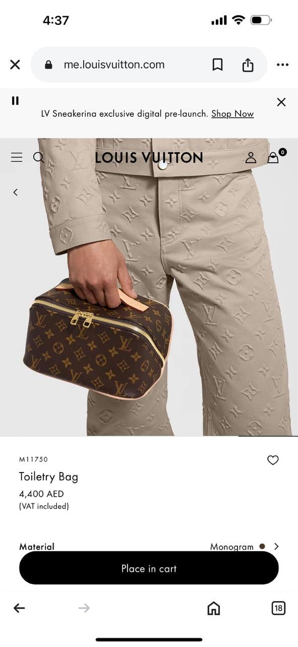 Louis Vuitton Pouch (VIP Quality) 3 colors