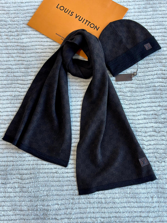 Louis Vuitton Beanie Set 4 colors