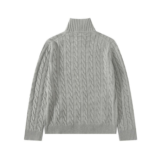 Polo Full Zipper Sweaters