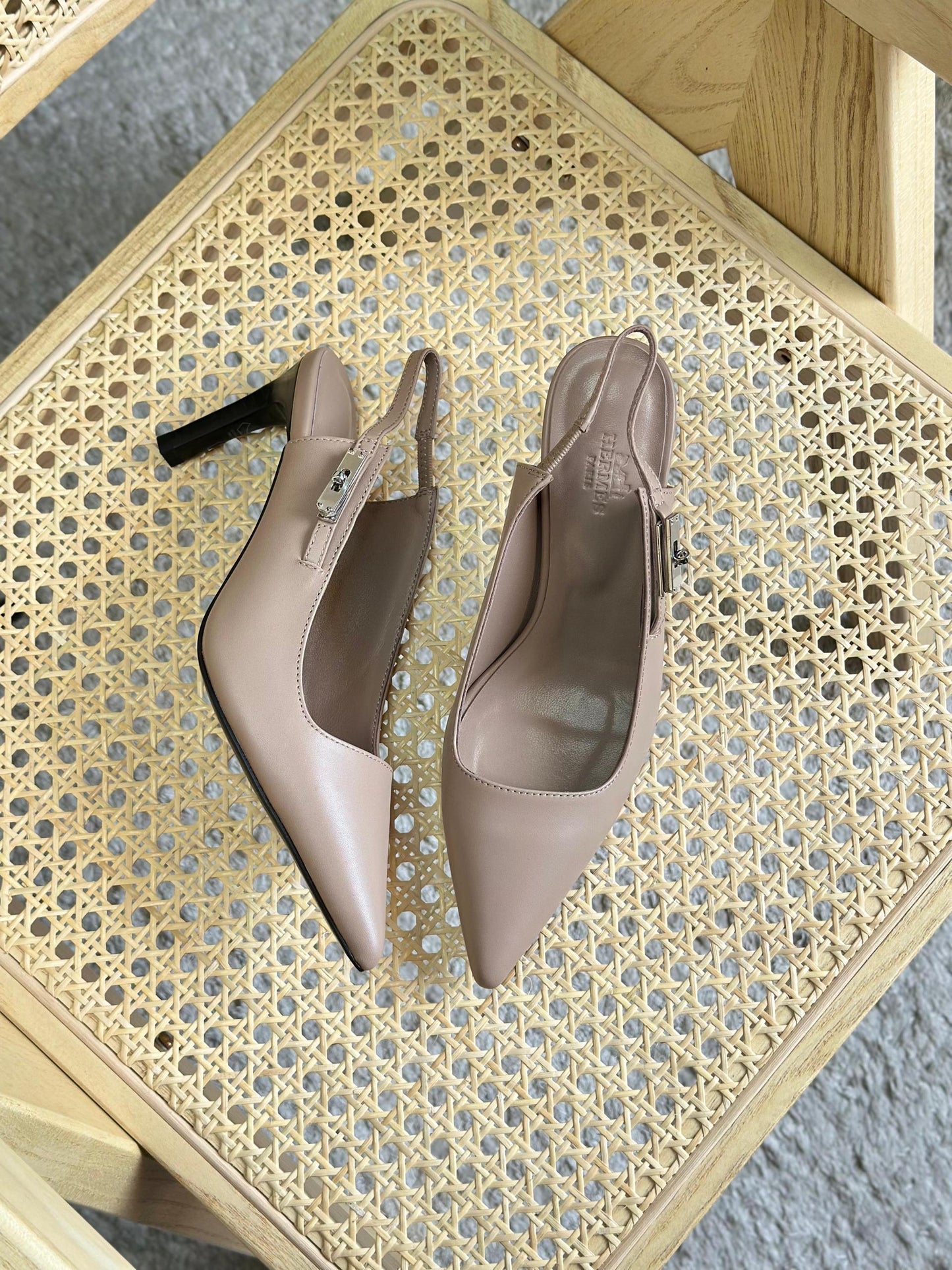 Hermes Lover 80 Pump Heels
