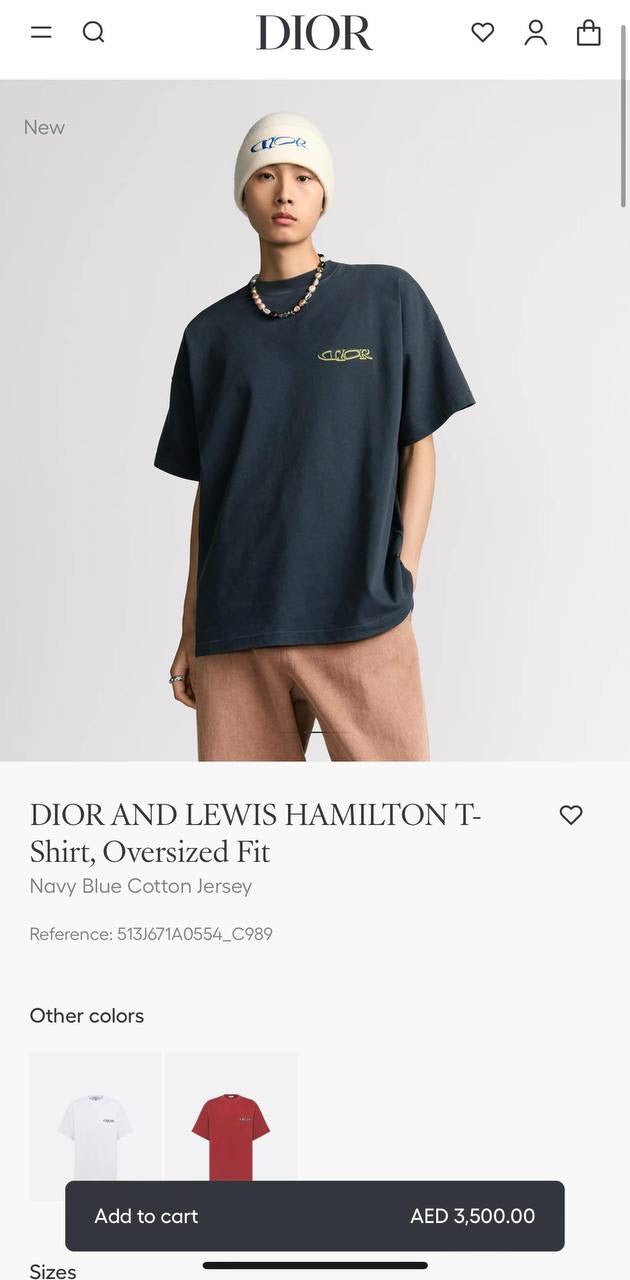 Dior T-Shirts 3 colors