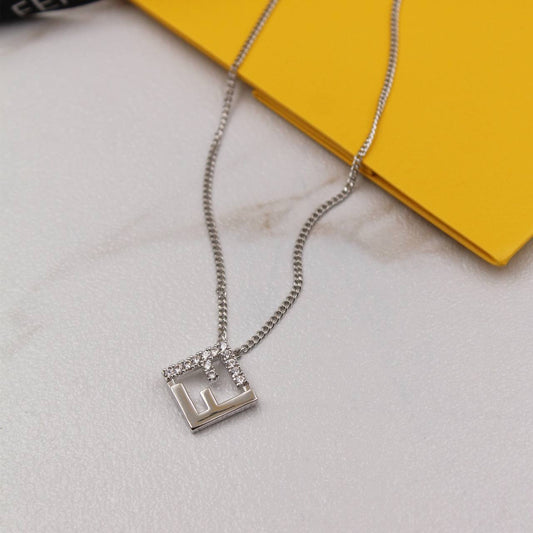 Fendi Necklace ,Earrings & Bracelet