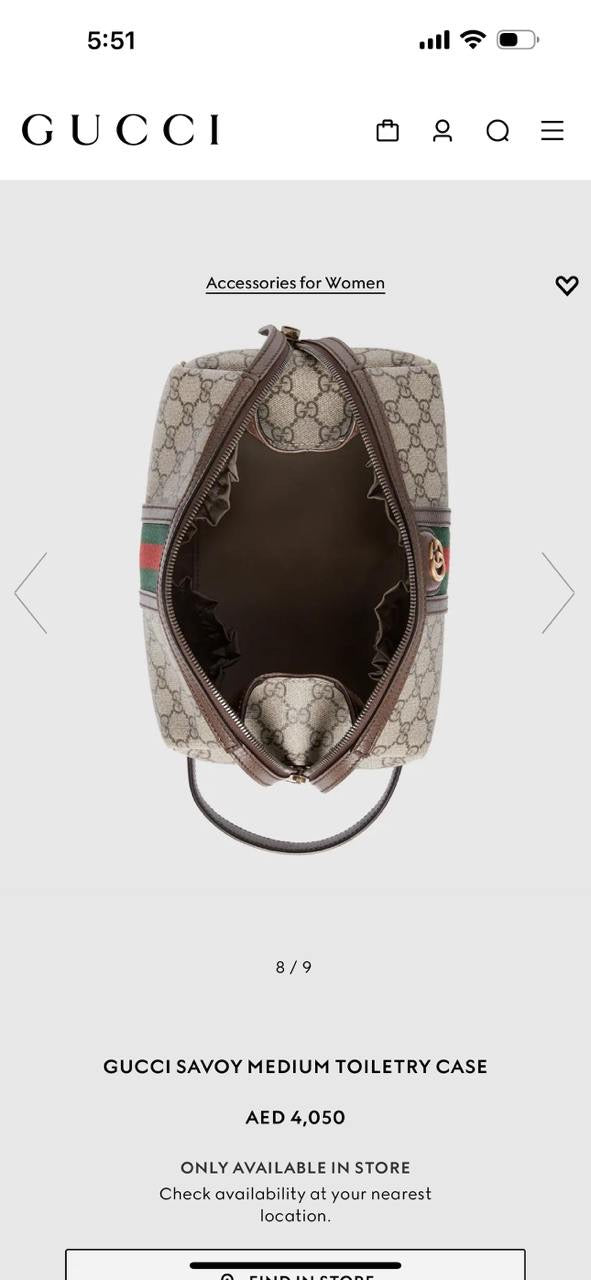 Gucci Pouch (VIP Quality) 2 colors