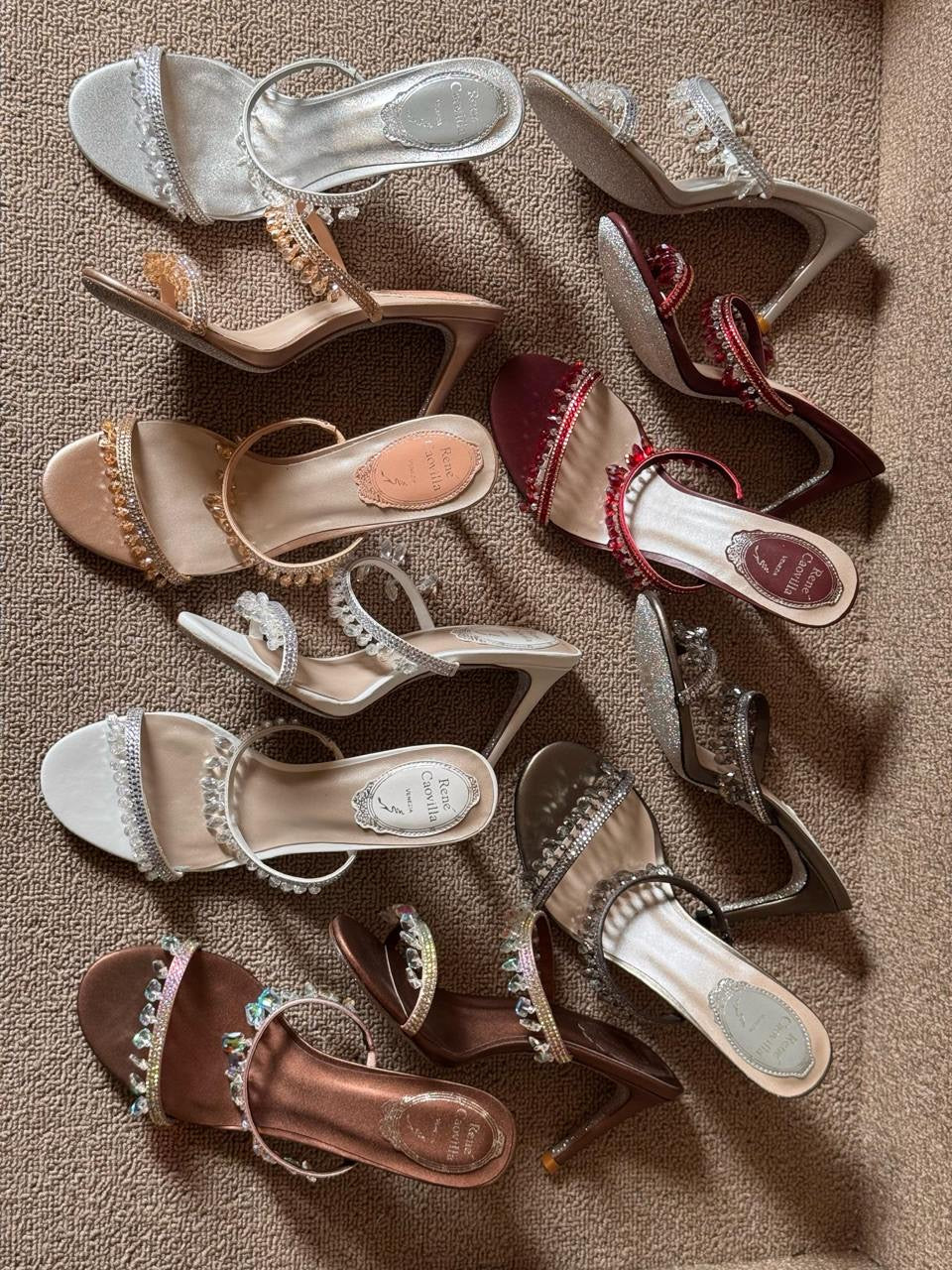 Rene Cavilla Heels 3 colors