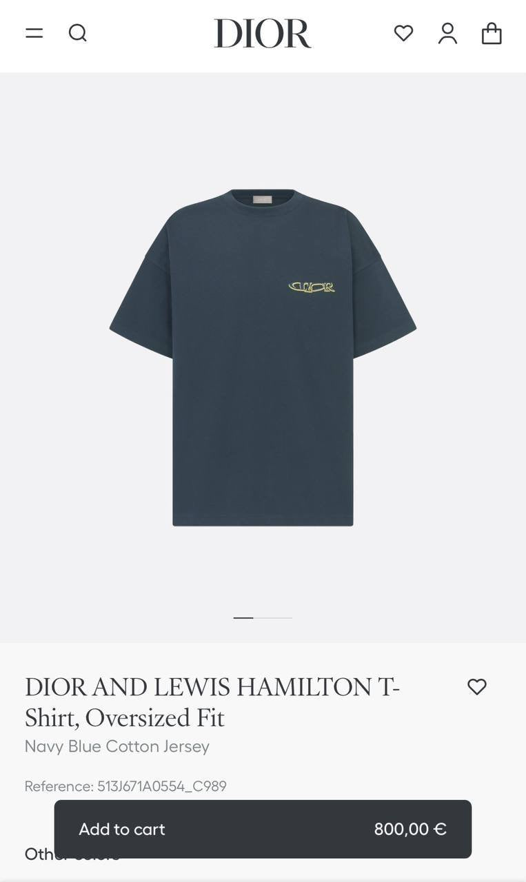 Dior T-Shirt 2 colors