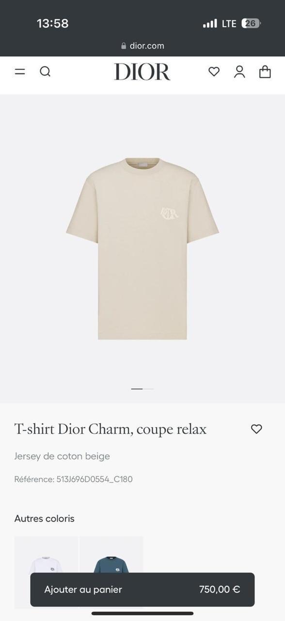 Dior T-Shirt 4 colors
