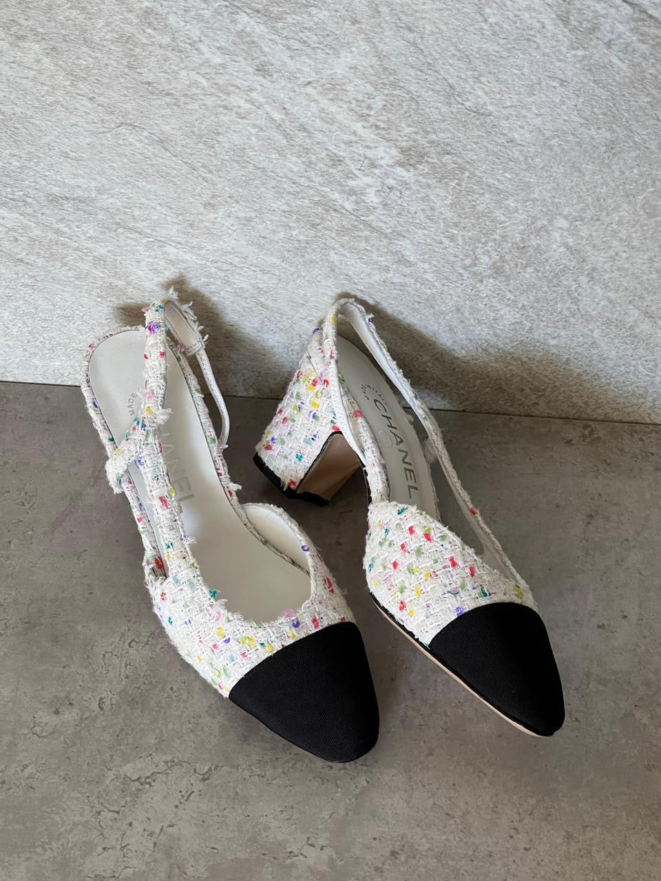 Chanel Heels 3 Colors