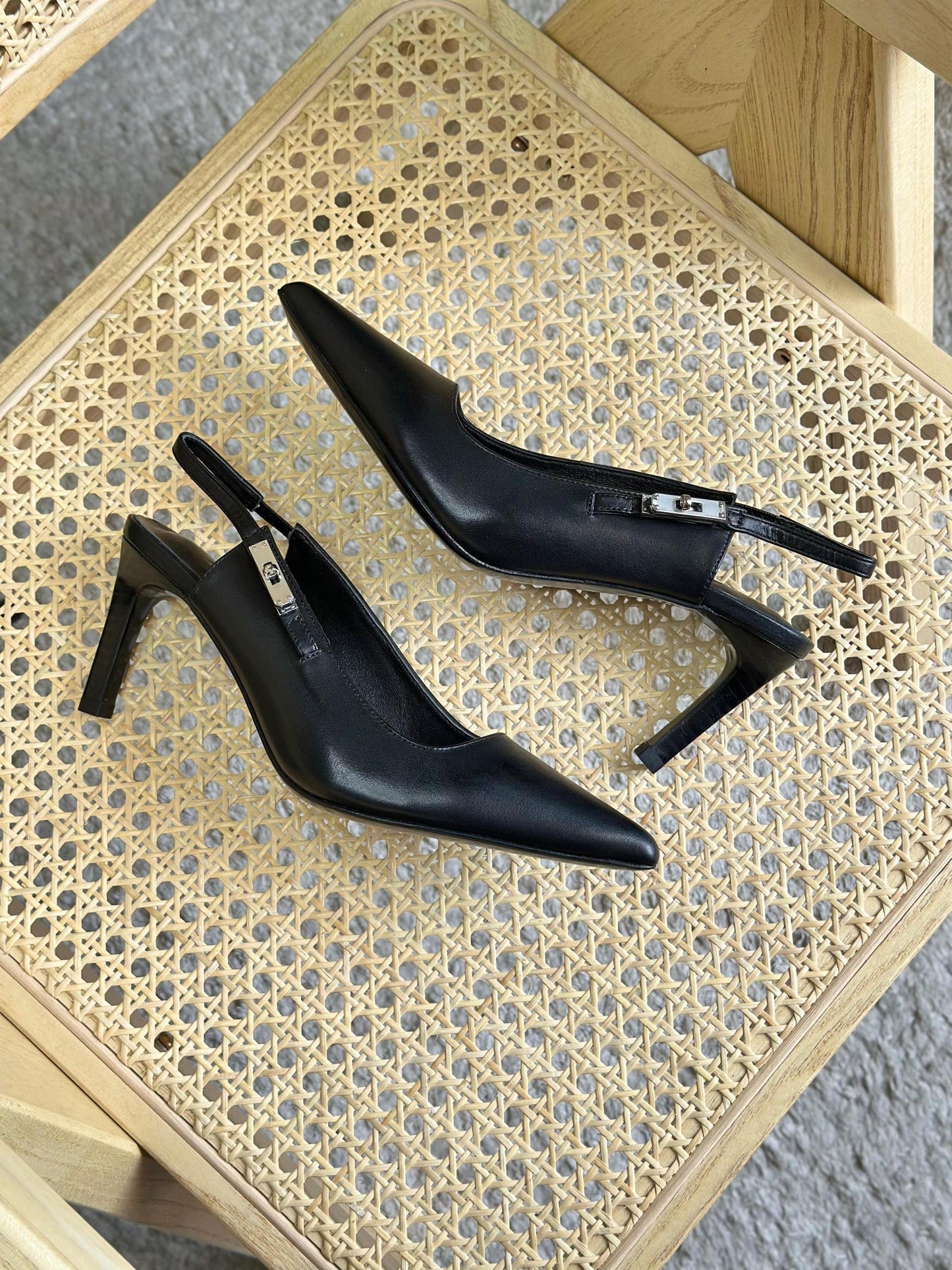 Hermes Lover 80 Pump Heels