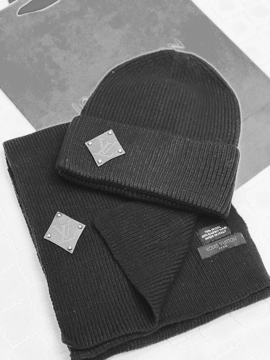 Louis Vuitton Beanie Set 3 colors