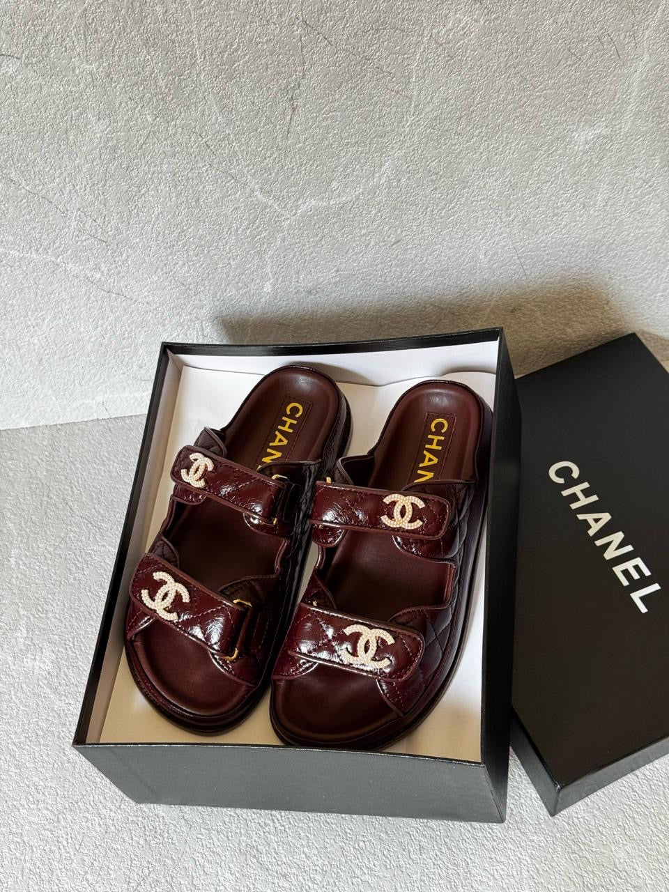 Chanel Slippers 3 colors
