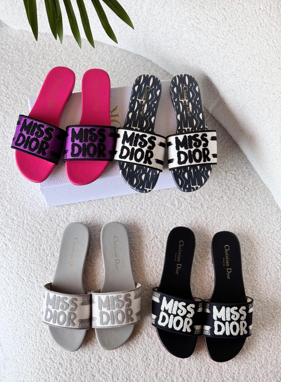 Dior Slippers 4 colors