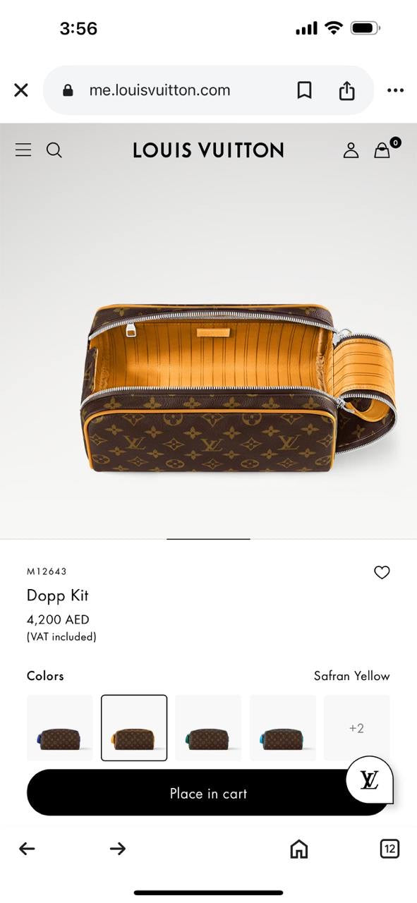 Louis Vuittin Pouch (VIP Quality) 3 colors