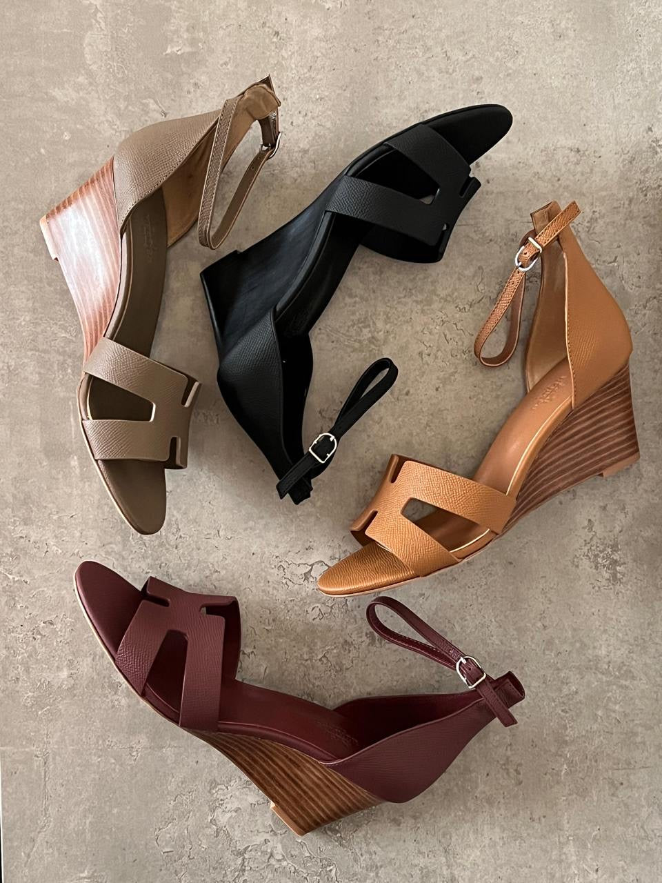 Hermes Heels 3 colors