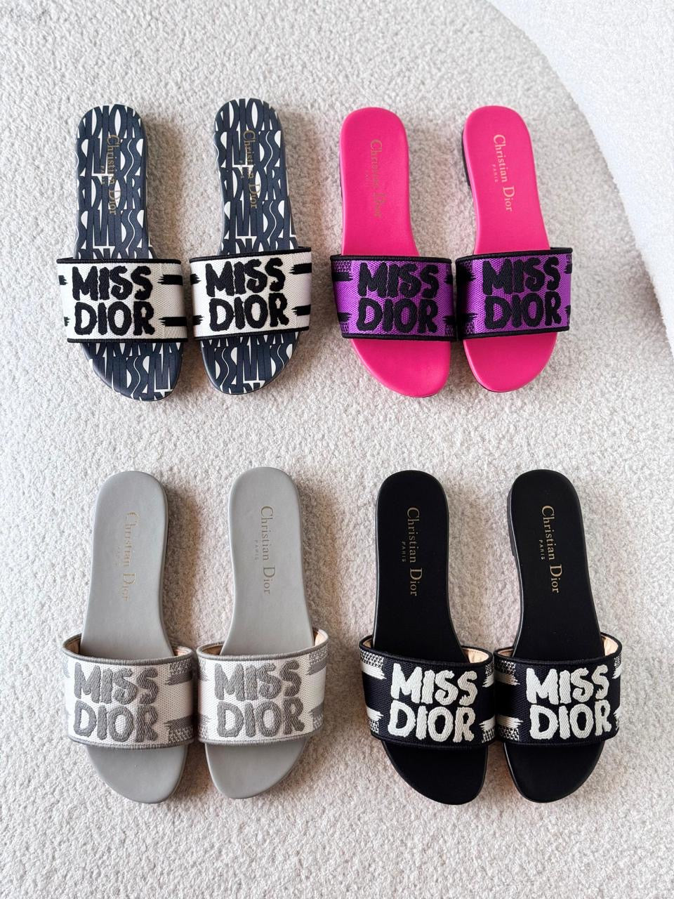 Dior Slippers 4 colors