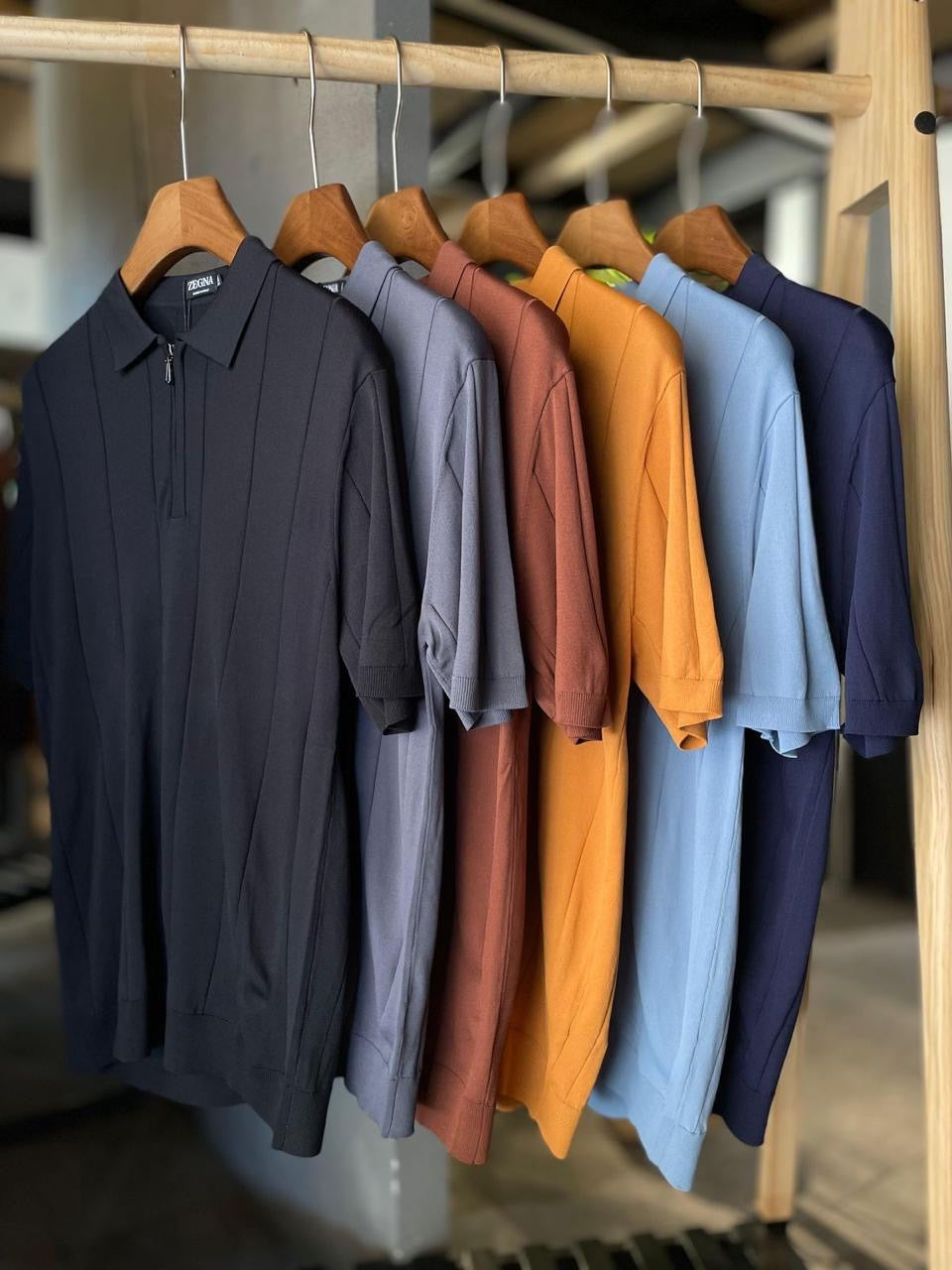 Zegna Polo Shirt 5 colors