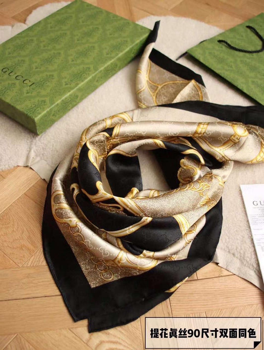 Gucci Silk Scarf 2 colors