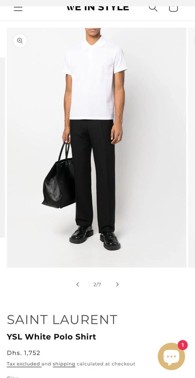 YSL Polo Shirt 3 colors