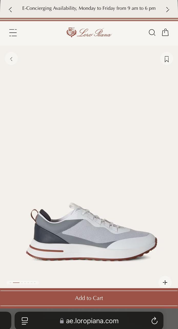 Loro Piana Sneakers 7 colors