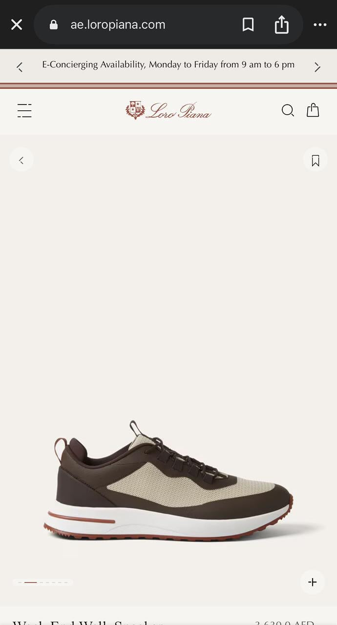 Loro Piana Sneakers 7 colors