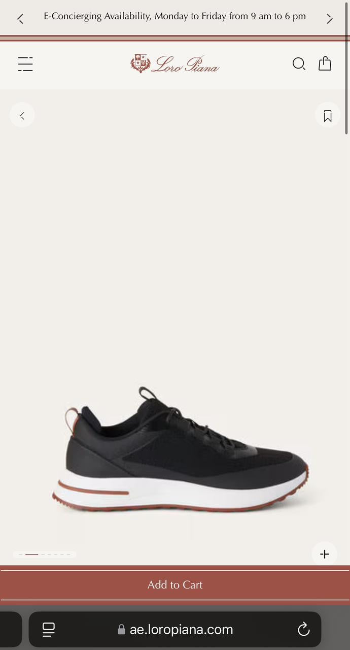 Loro Piana Sneakers 7 colors