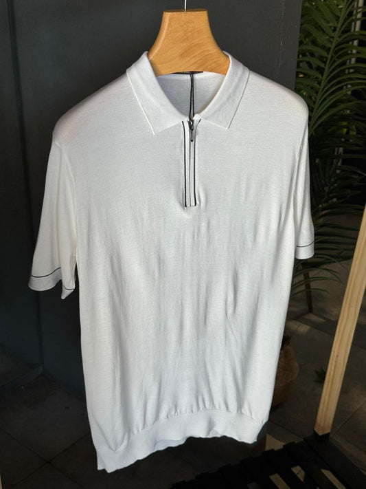 Loro Piana Zipper Polo Shirt 5 colors