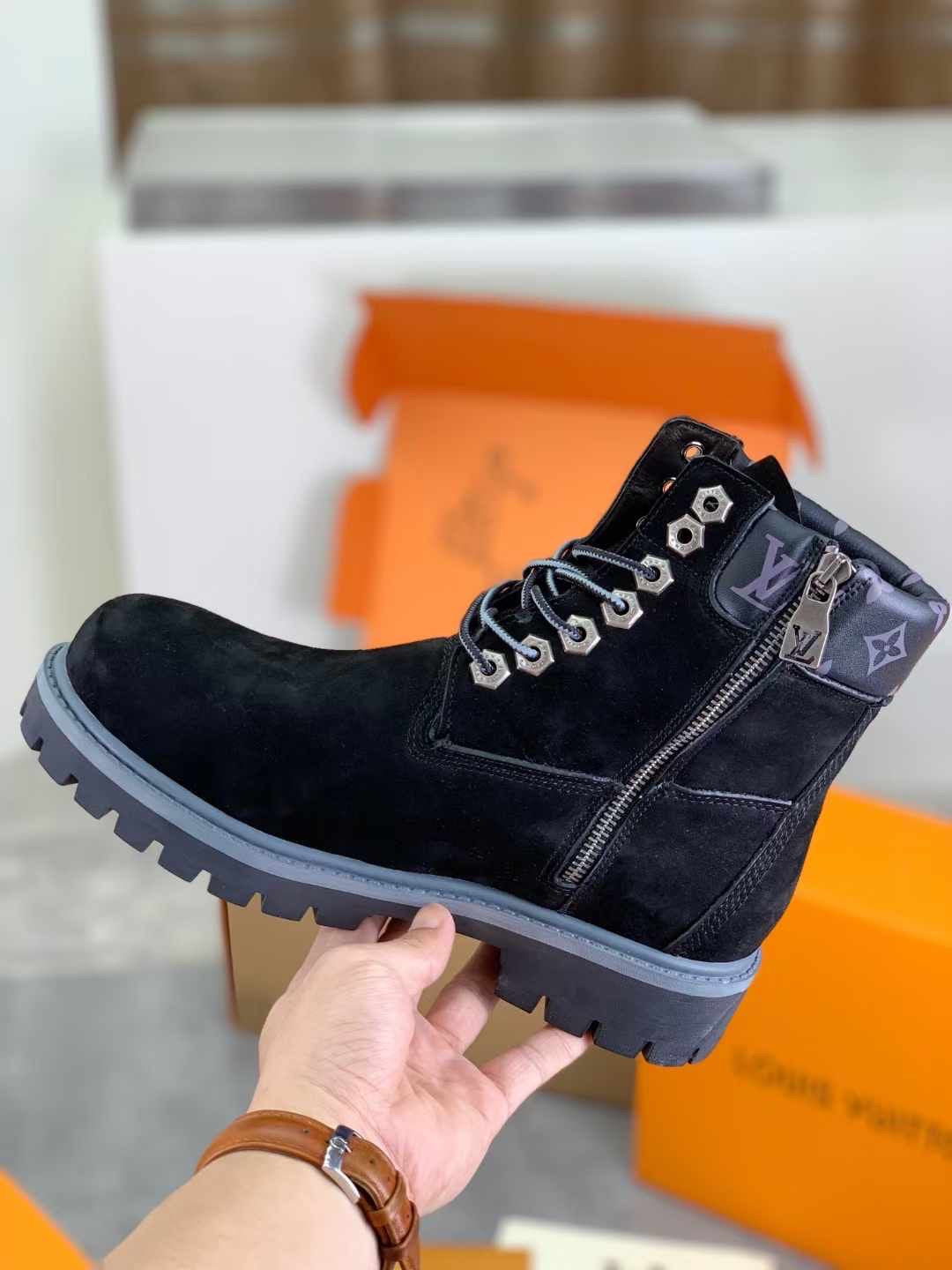 Louis Vuitton x Timberland Boots