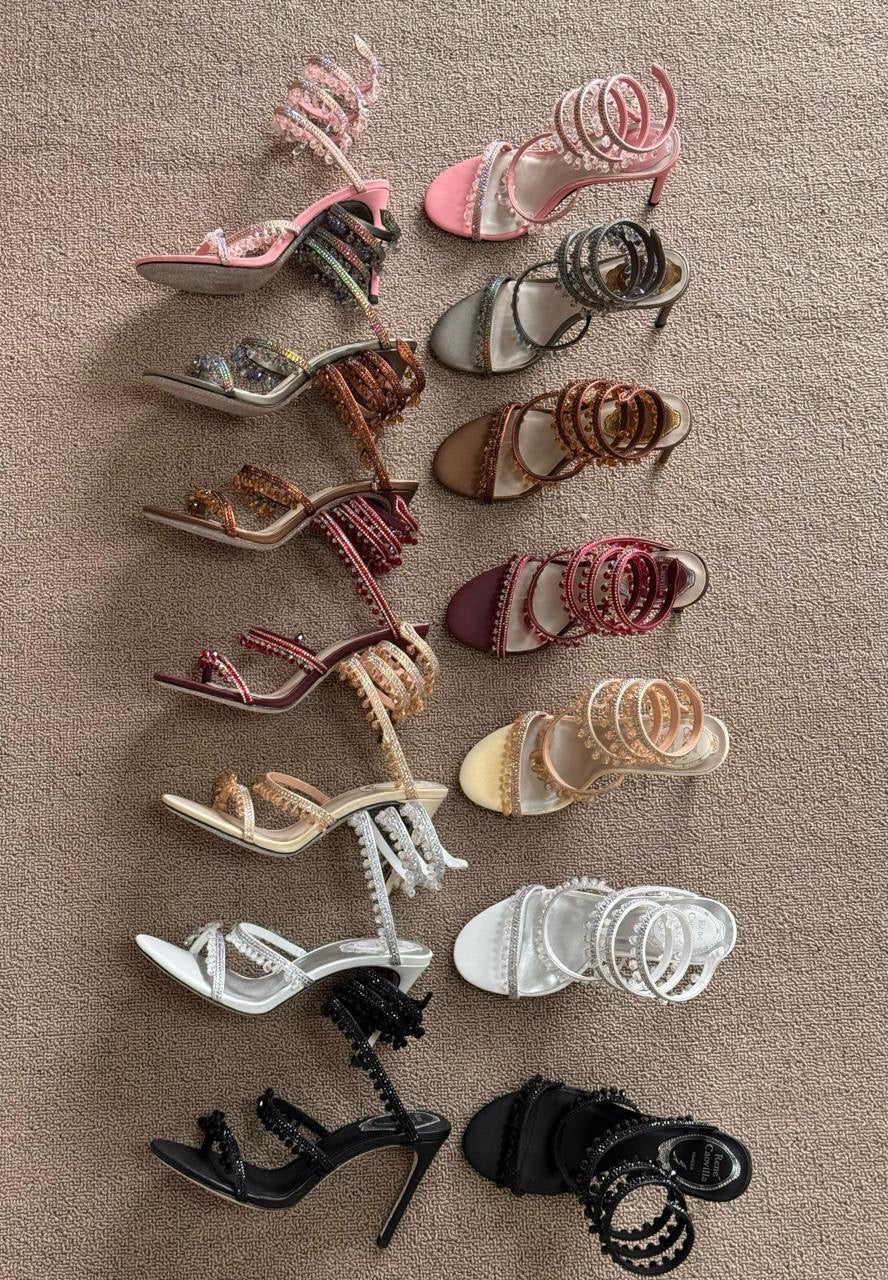 Rene Cavilla Heels 7 colors