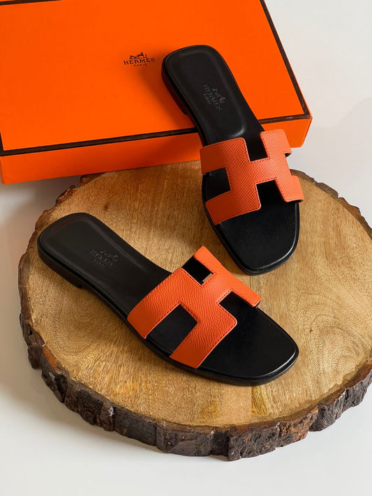 Hermes Slippers