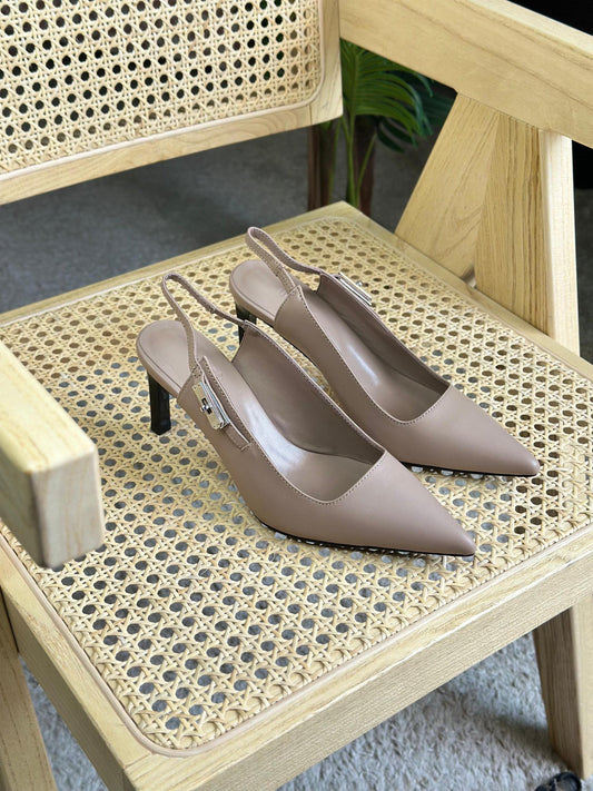 Hermes Lover 80 Pump Heels