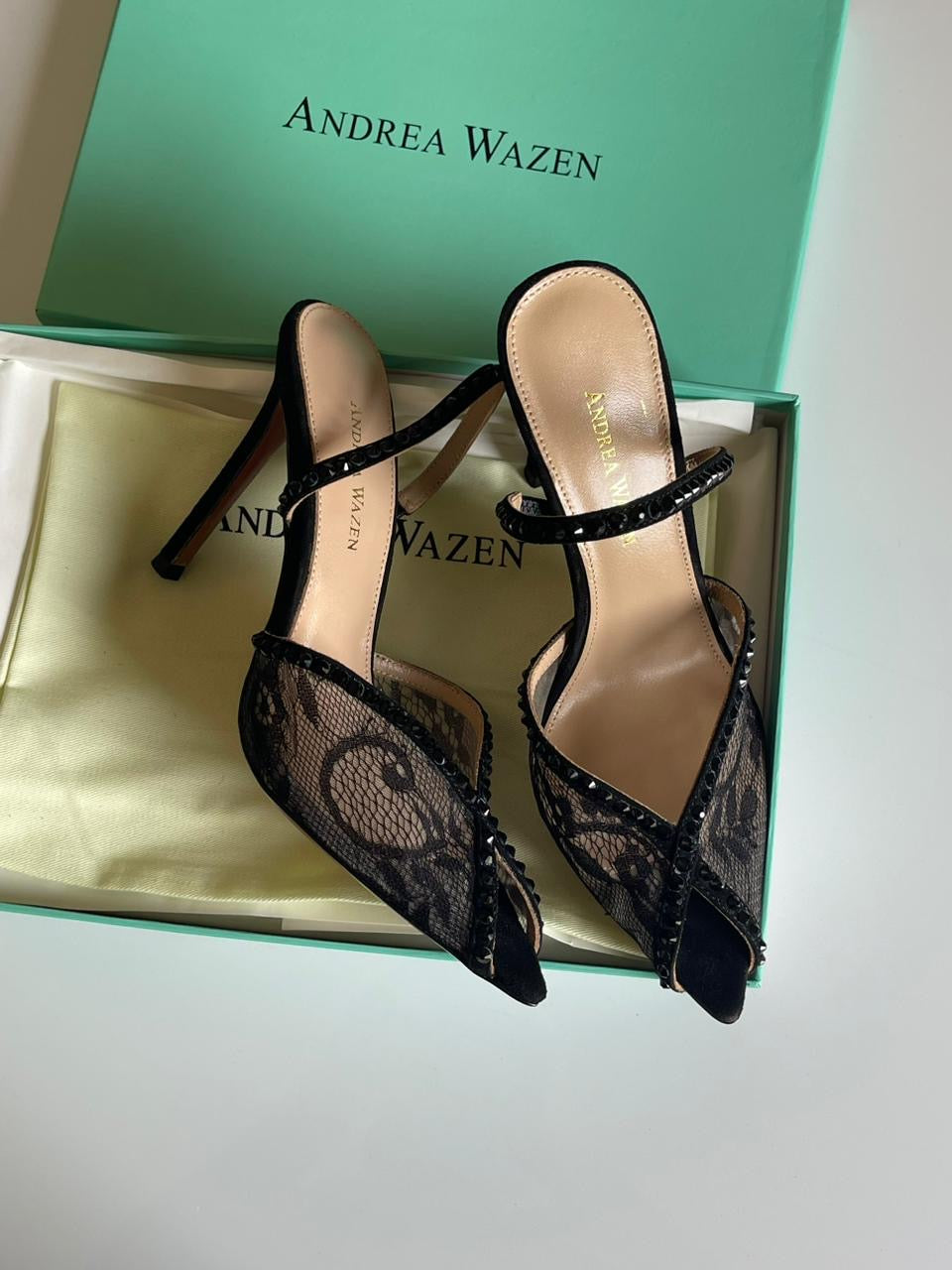 Andrea Wazen Heels 4 colors